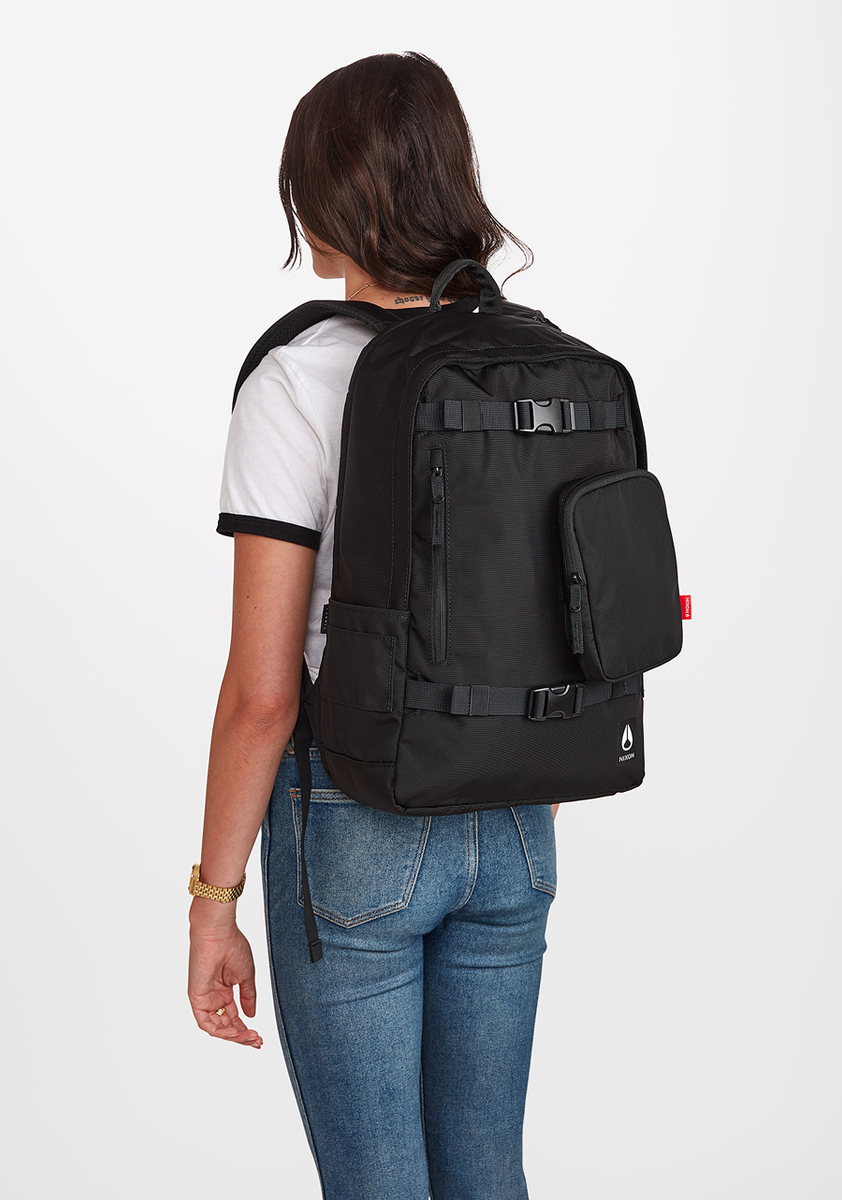 Nixon Smith Backpack All Black Nylon C29551148-00 – La Minutia