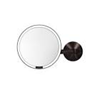 Sensor mirror with touch-control brightness, white stainless steel