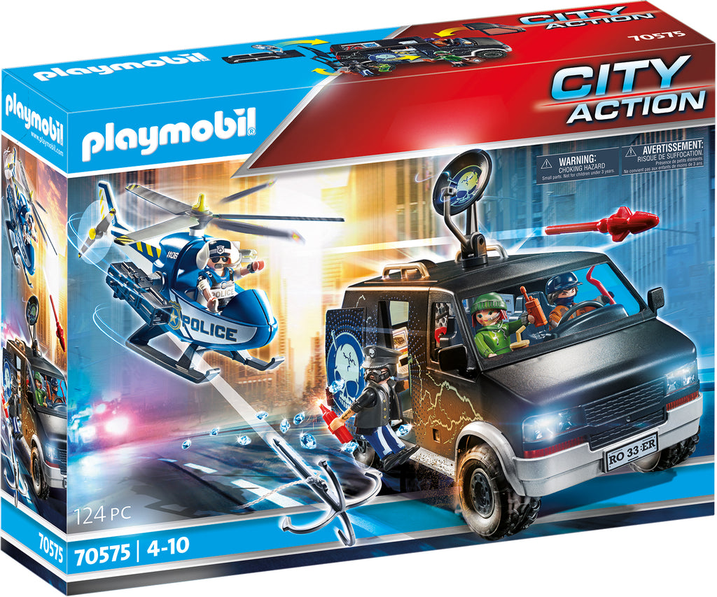 Playmobil 9375 sport & action - pilote et voiture fusée - La Poste